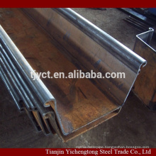Hot rolled U type steel sheet pile SY295
